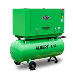Передвижной компрессор Atmos Albert E 50-10 Рr с ресивером