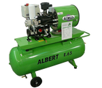 Передвижной компрессор Atmos Albert E 65-R 10 с ресивером